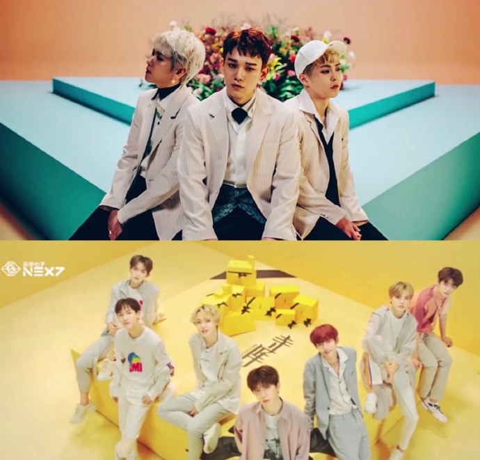 乐华七子和exo,乐华七子exo