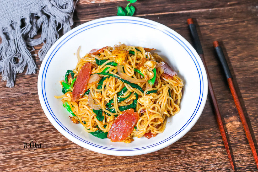 为什么自己做的炒面老是塌陷,炒面这样做更好吃根根分明不油腻