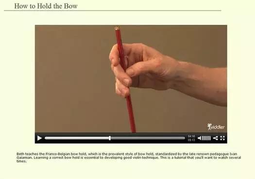 小提琴3指握弓法,小提琴3-5级教学视频