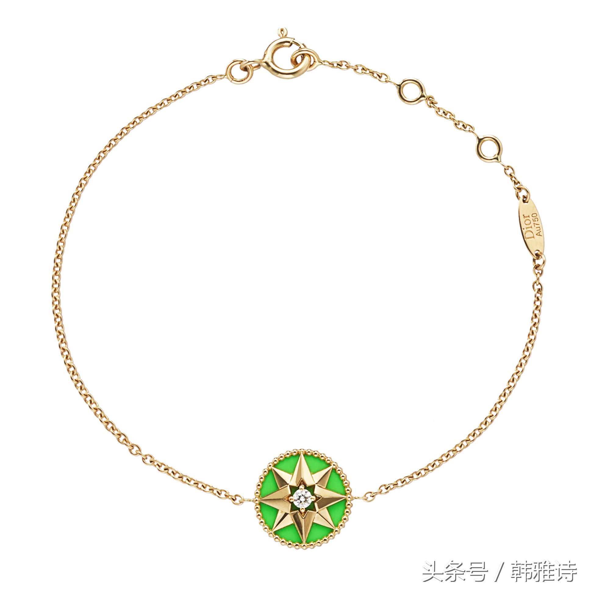 dior的罗盘珠宝项链,dior幸运珠宝罗盘玫瑰