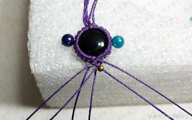 闺蜜同款金豆手链编法,闺蜜手链编法教程大全