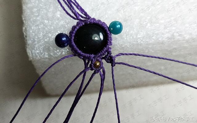 闺蜜同款金豆手链编法,闺蜜手链编法教程大全