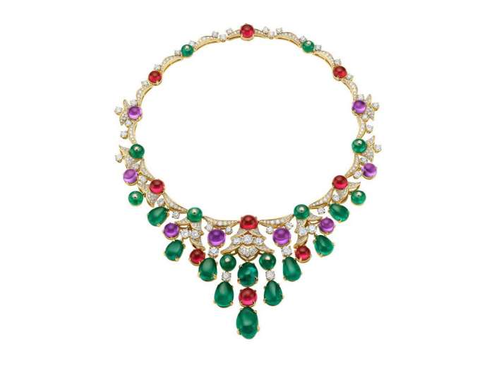 晚宴项链饰品,奢华风项链宴会