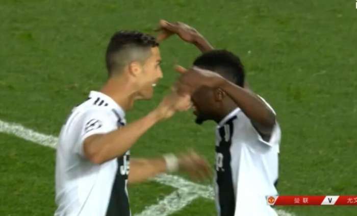 战胜老东家,c罗尤文对曼联新闻发布会