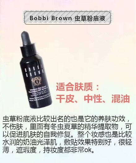 一些值得入手的秋冬粉底液推荐