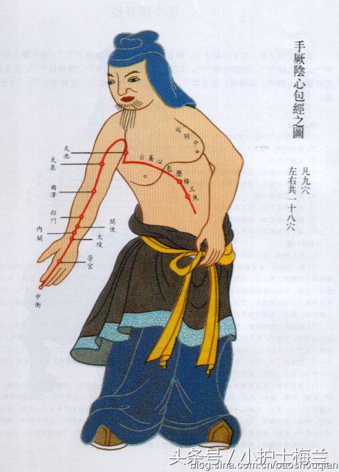 任督二脉功法图,真气打通任督二脉图解