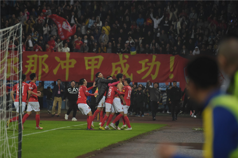 都江堰安纳普尔纳主场,四川安纳普尔那冲甲成功