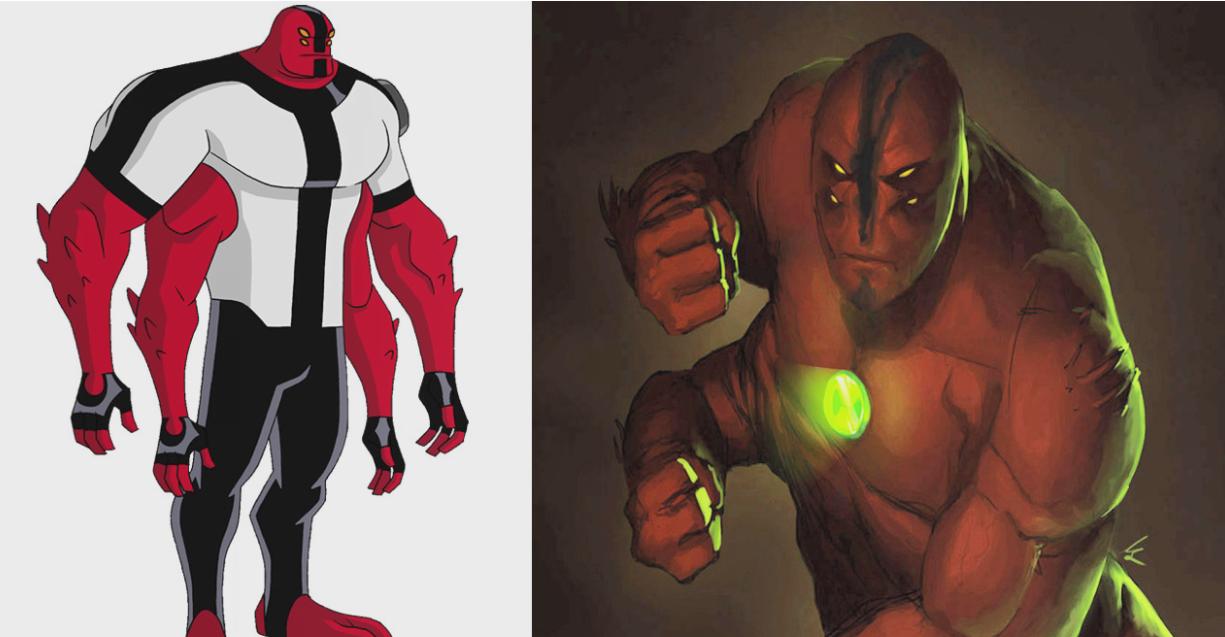 当《Ben10》的超级英雄遇上写实风格，四手霸王帅气，鬼影好逼真