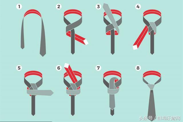 新郎领带打法第一视角,新郎打领带最简单的打法