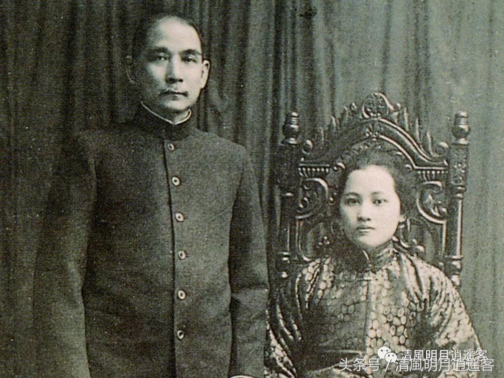 30张老照片，讲述孙中山与宋庆龄的绝美一世情缘