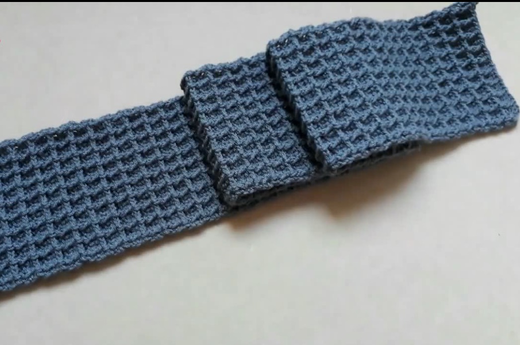 针织围巾教程男款,用织围巾神器织男士围巾教程视频