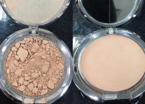 nars粉饼摔坏修复过程,粉饼不小心摔坏了能修复吗