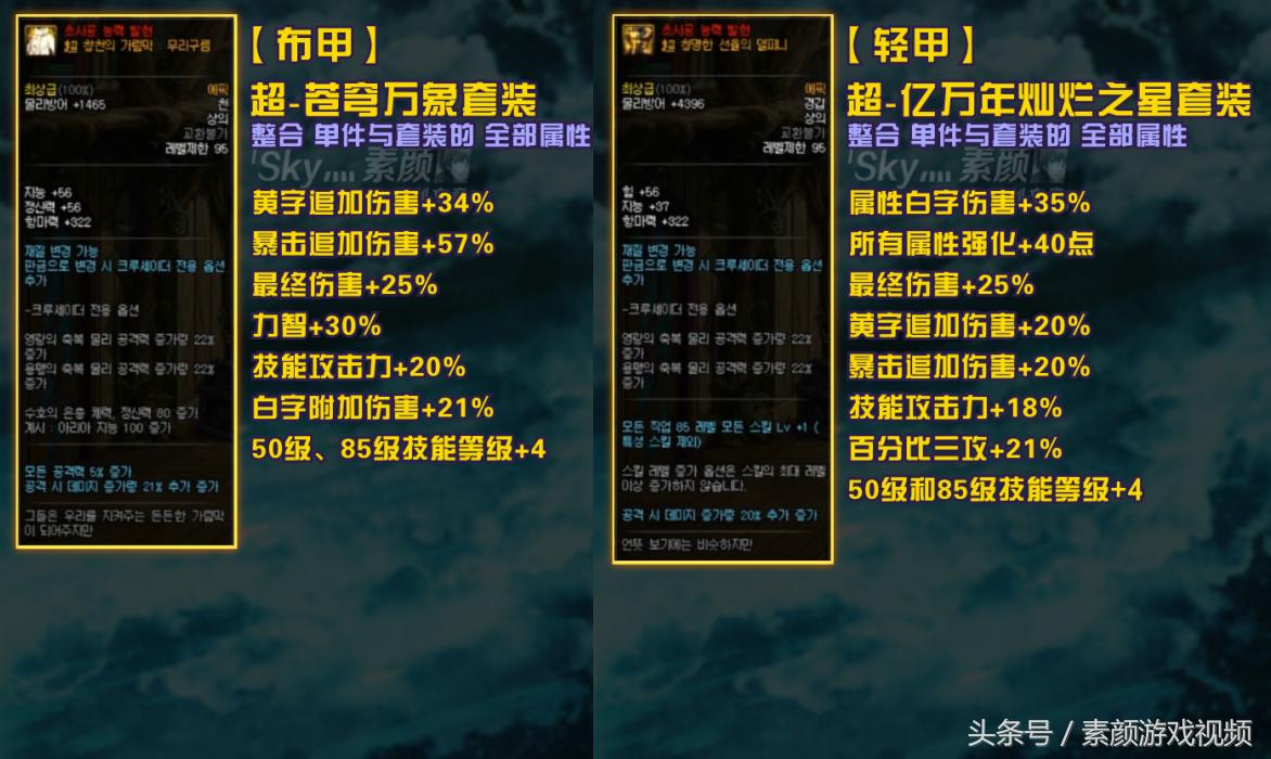 dnf五套95防具哪套速度最快,dnf五套最强搭配讲解