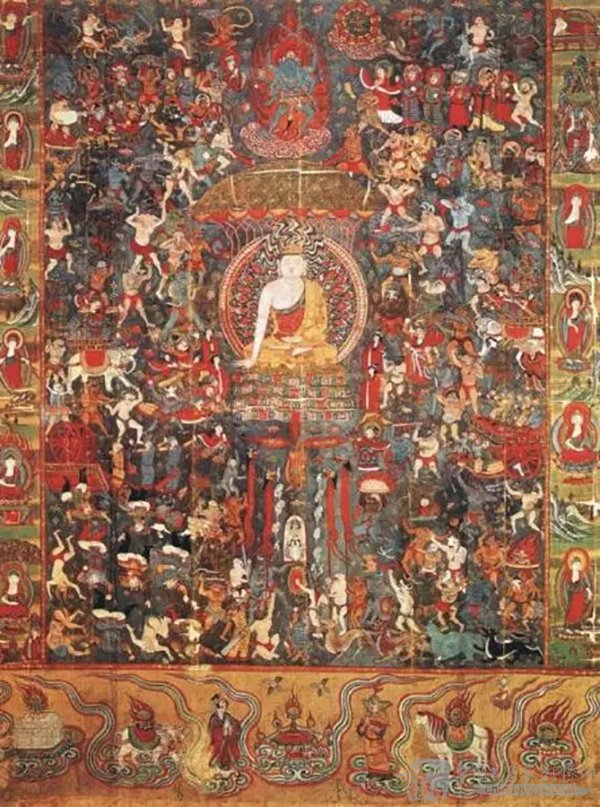 中国古代鬼画怎么画,古代绘画鬼题材的绘画欣赏