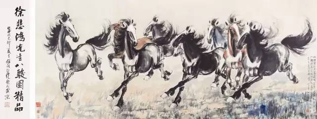 八骏图100幅欣赏,八骏图有多少幅真迹