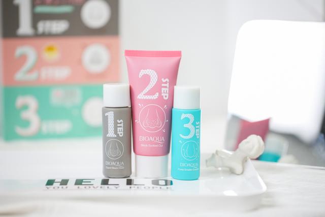 去黑头巨好用护肤品套装,草莓鼻去黑头套装