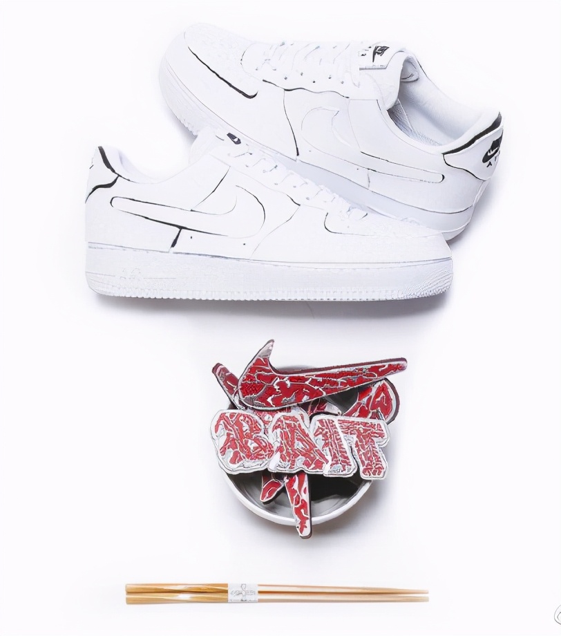 nike细节满满的鞋子,nike可玩性很高的鞋蓝白