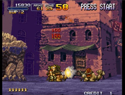 街机合金弹头boss大全,合金弹头2双人同屏恐怖彩蛋