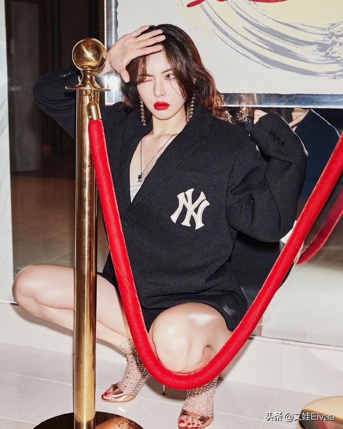 金泫雅私下穿搭 (金泫雅在综艺跳im not cool野马舞)