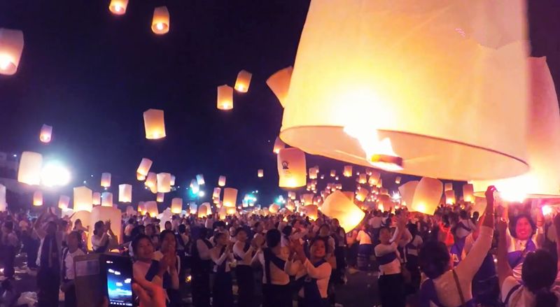 缅甸点灯节美景,缅甸点灯节几点开始