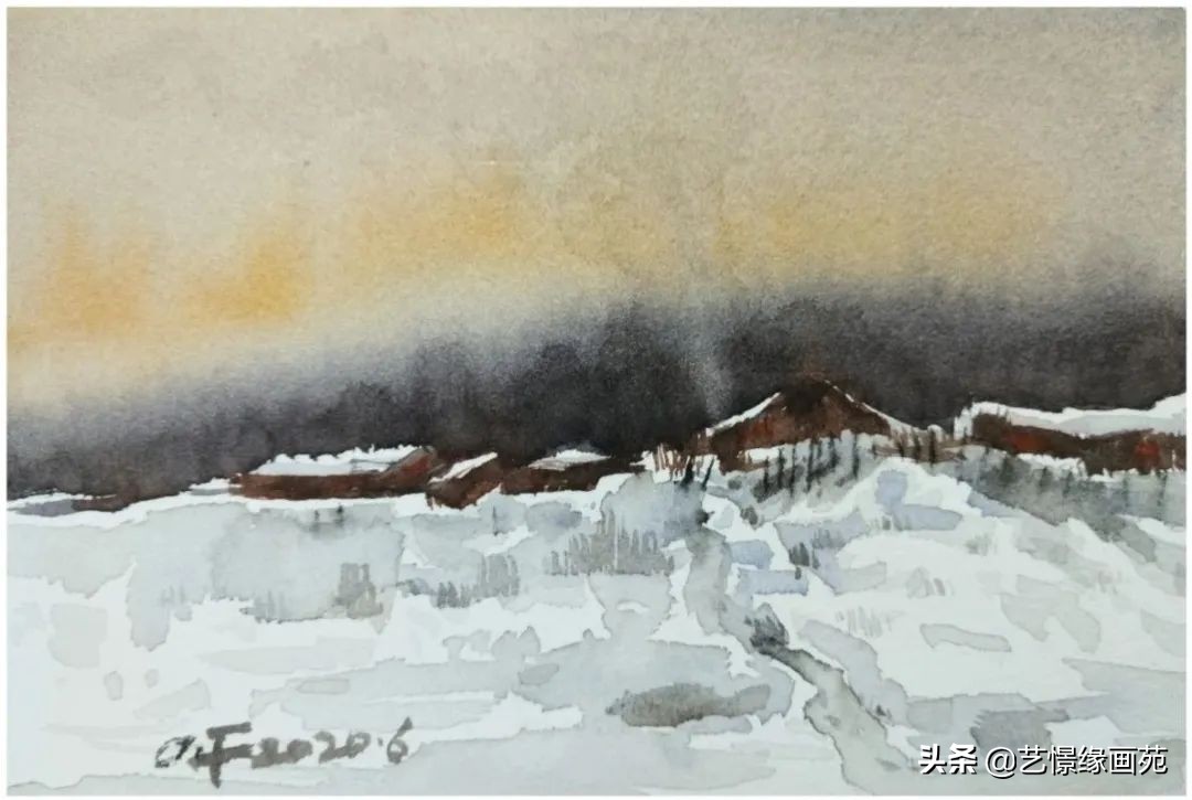艺憬缘画集：那些年的雪景