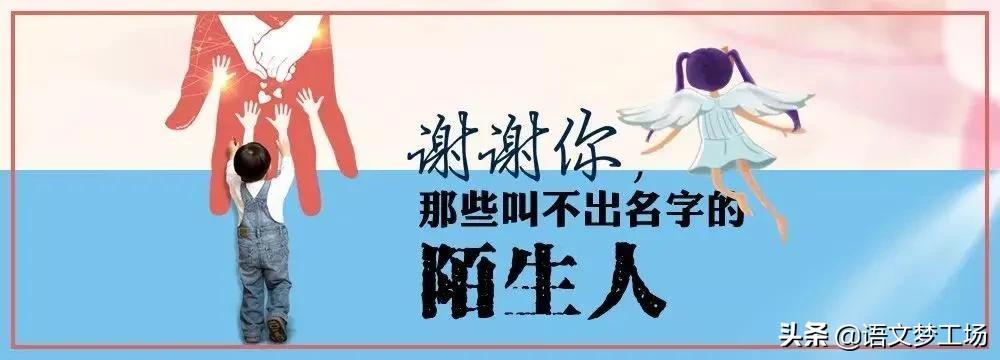 谢谢你陌生人优秀作文,陌生人谢谢你500字作文