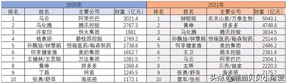 财富500富人榜2019,从胡润排行榜里的富人看赚钱方向