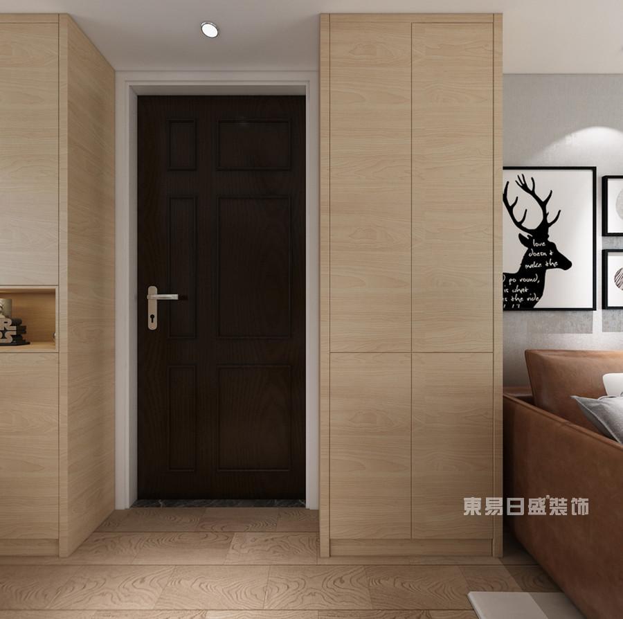 进门没有鞋柜位置的户型优化,入户门是走廊的户型怎么做鞋柜