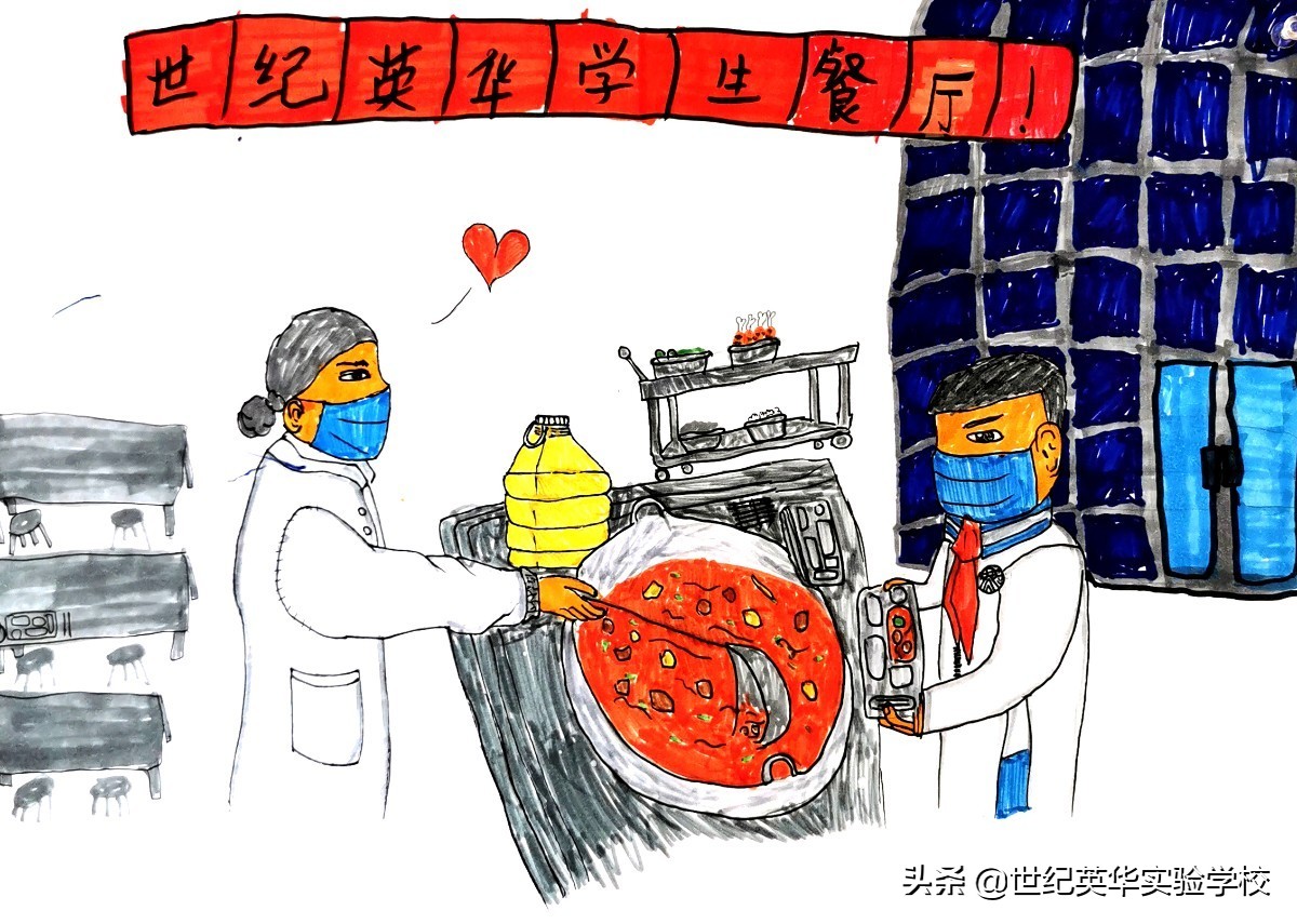 生活中温暖感人的瞬间绘画作品,记录暖人心感人瞬间绘画