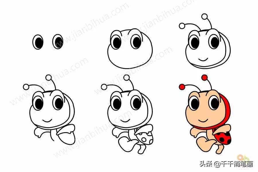 3-6岁儿童动物画入门教程,幼儿园动物画大全最简单