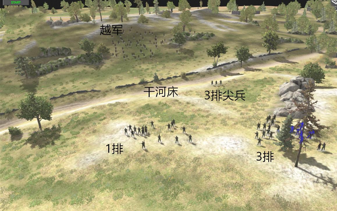 越军步兵阵地防御图,越南战争解放军单兵真实录像