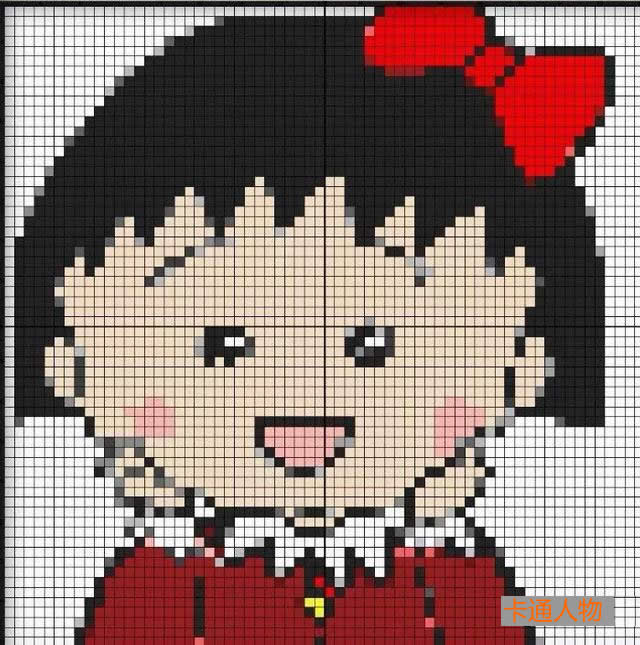 十字绣可爱卡通宝宝,卡通人物十字绣小版简单