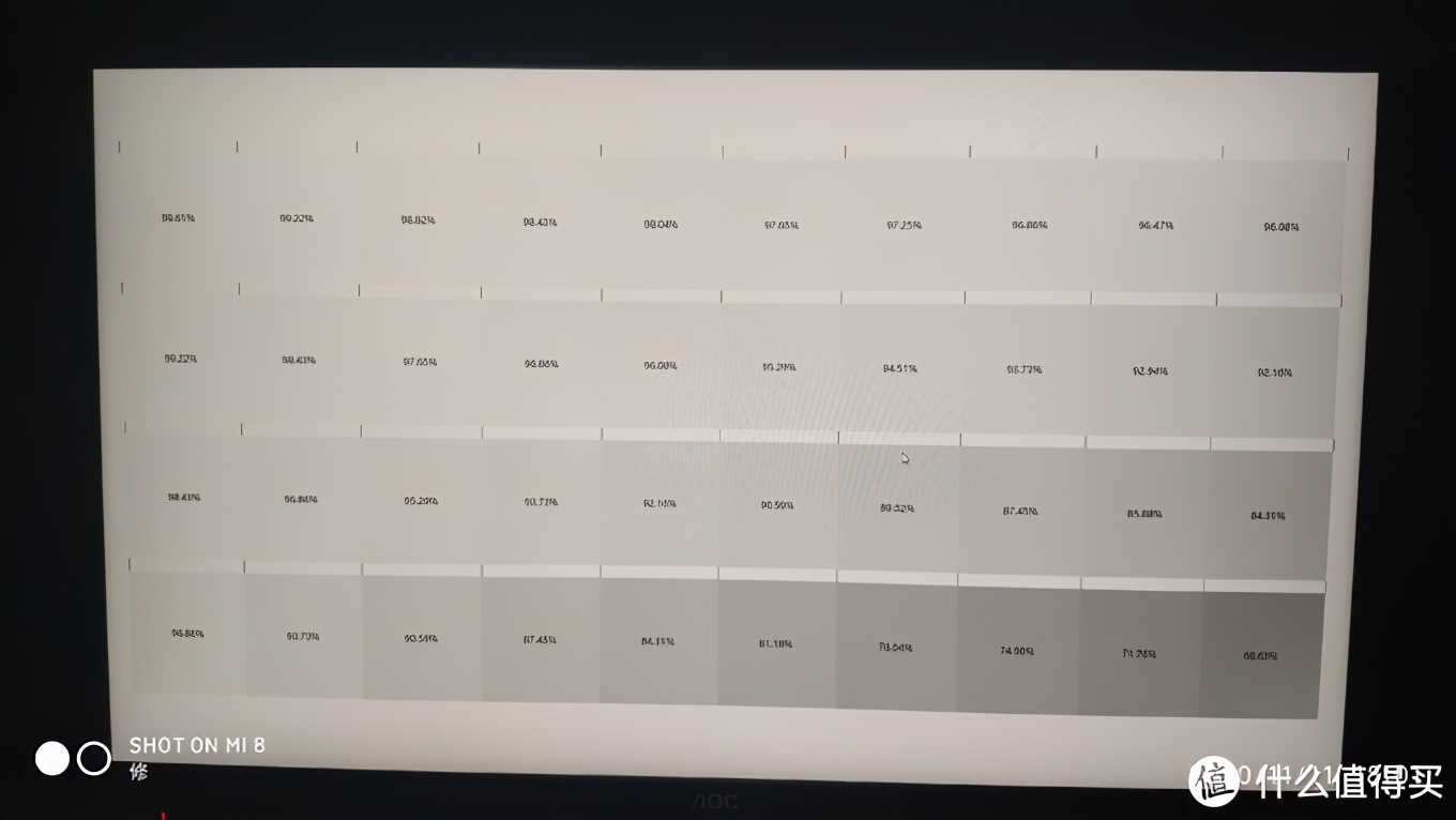 aocq2790pq显示器测试色域,aocq24g223.82k显示器测评