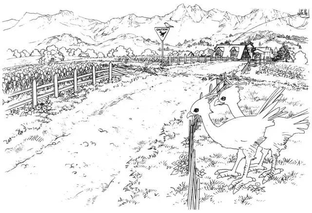 风景速写的好处,风景速写简单显高级