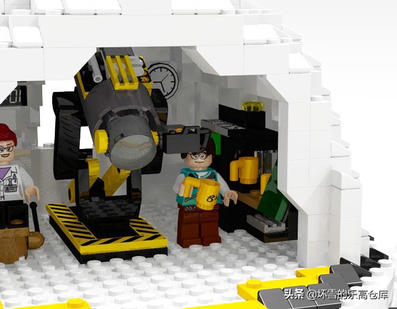 万赞俱乐部里的亮眼作：充满科技感的乐高天文台，可惜不量产