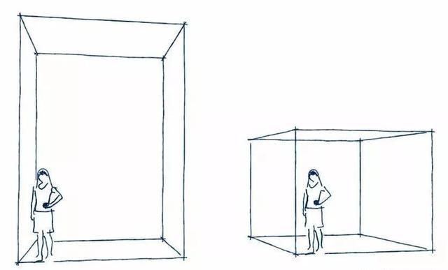 局部层高2.35米会显压抑吗,层高太高为何有压迫感
