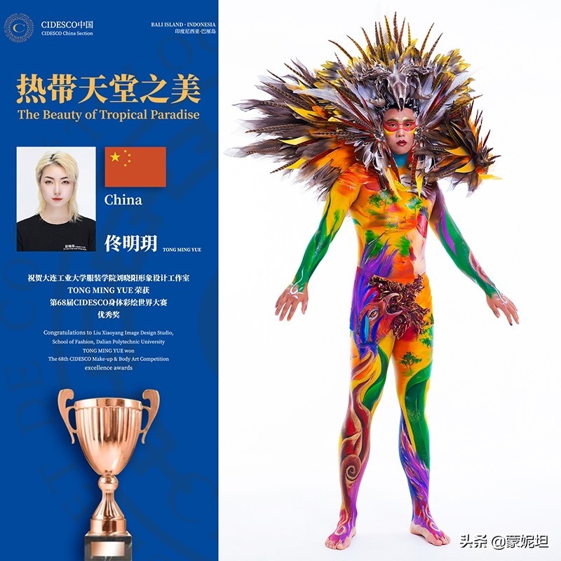 祝贺CIDESCO中国区囊获第68届CIDESCO世界身体彩绘大赛六项大奖