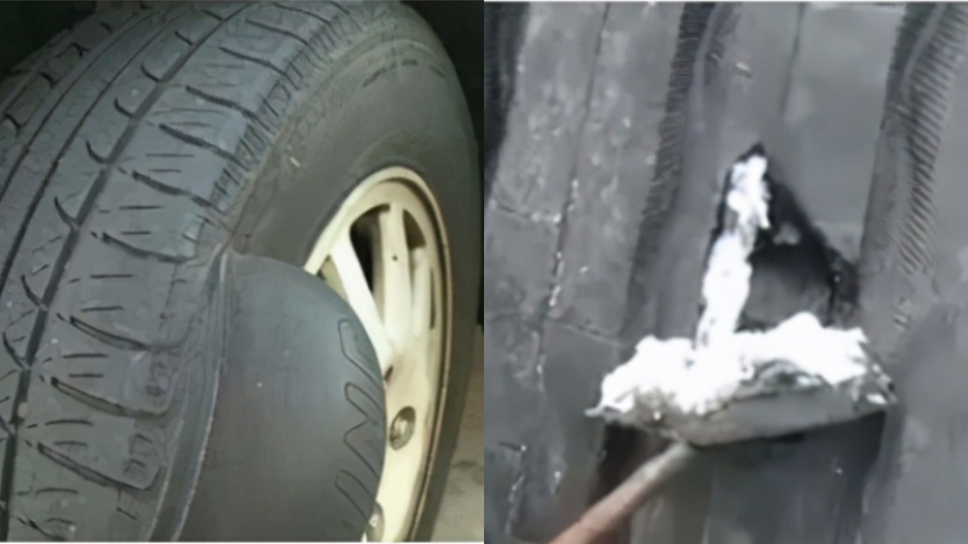 网购轮胎买到假的,网上买轮胎到店安装被偷梁换柱