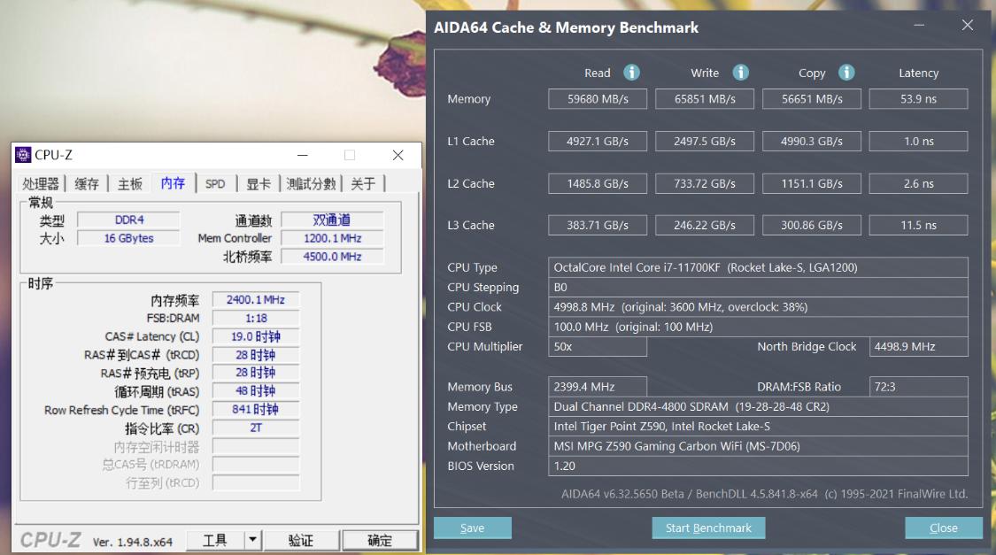 i711700kf和i911900kf性能差距,i7-11700kf和i5-12600kf游戏对比