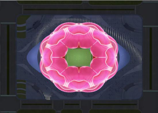 广州恒大荷花足球场视频,恒大荷花球场钻石球场