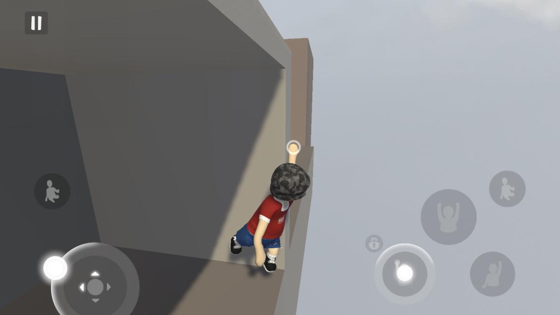 人类一败涂地手游垂直爬墙教学,人类一败涂地手游怎么爬墙教学