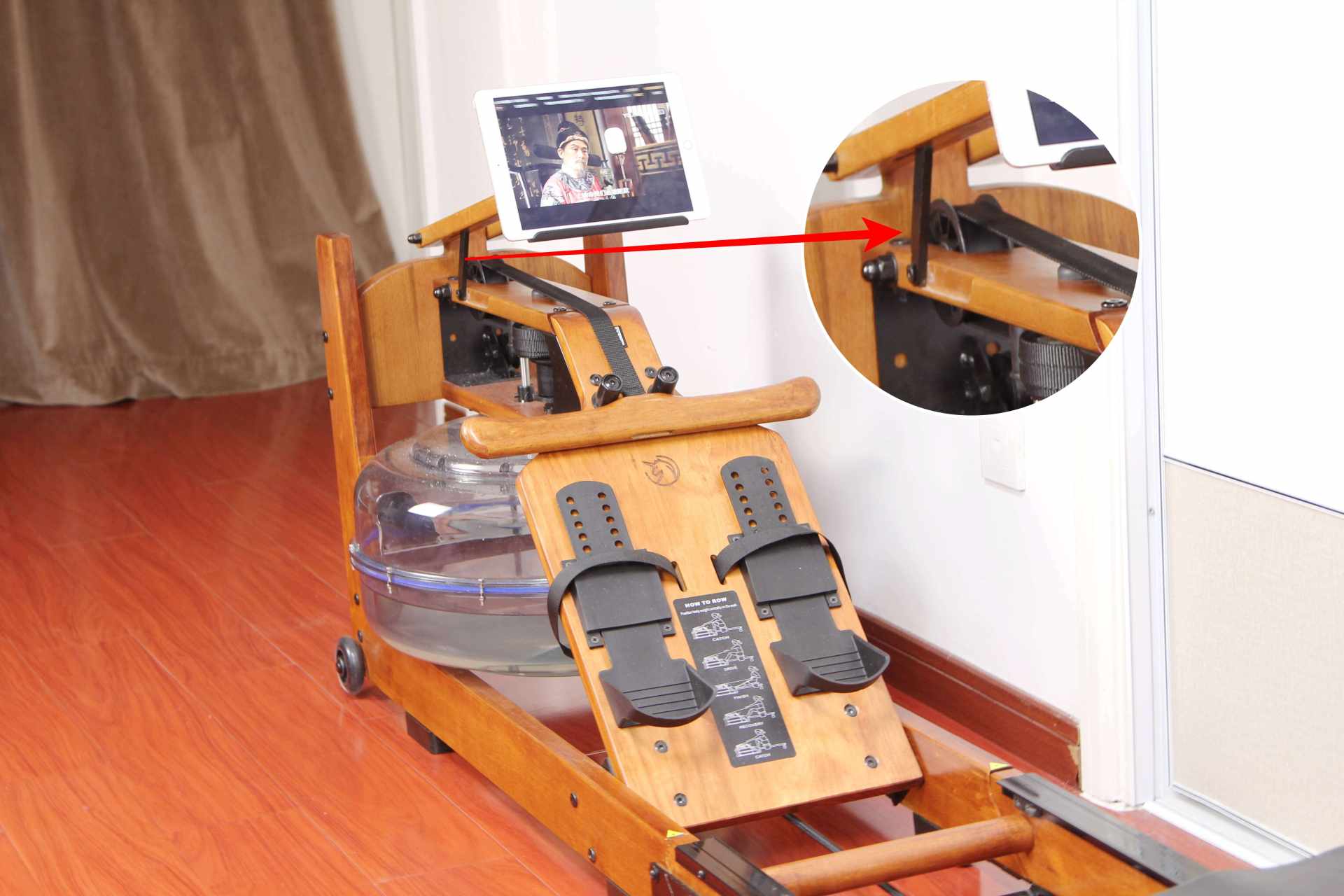 中国皮划艇队划船机,皮艇划船机正确姿势