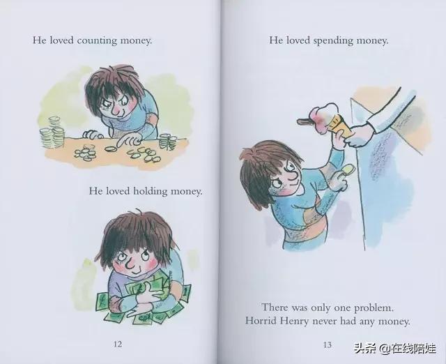 风靡欧美20年，HorridHenry淘气亨利·外国经典小说PDF+音视频