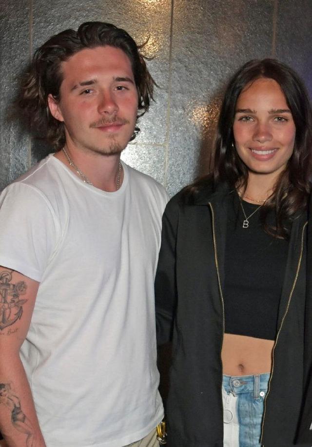 贝克汉姆的三个儿子照片帅气,贝克汉姆三儿子成长记