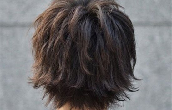 男生烫头发造型,头发造型男生三七烫