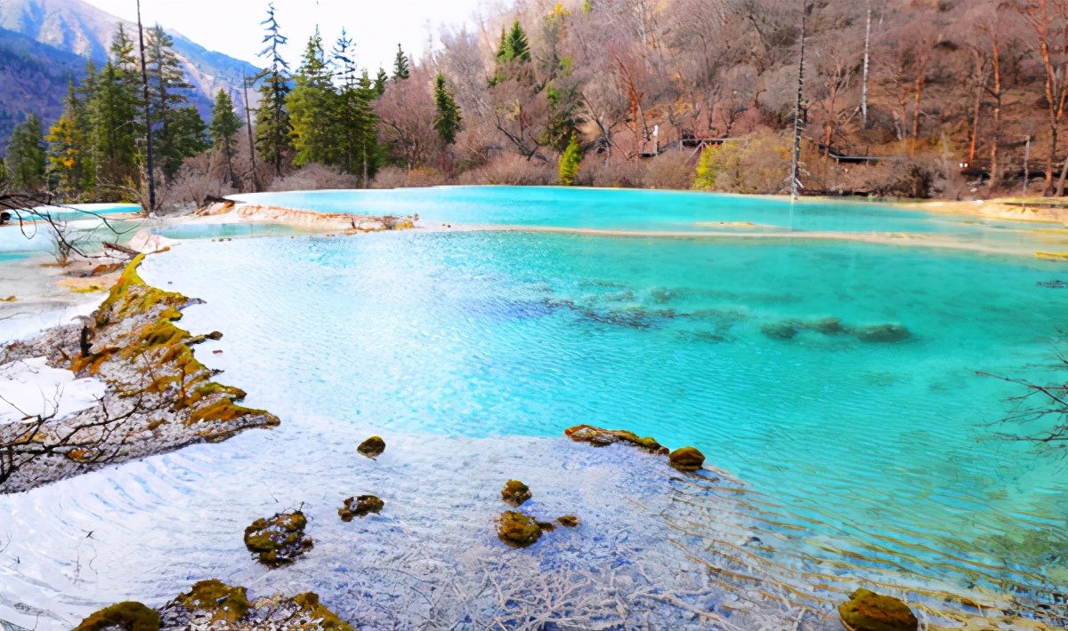 九寨沟最美的一处景点,九寨沟风景区好山好水好风光