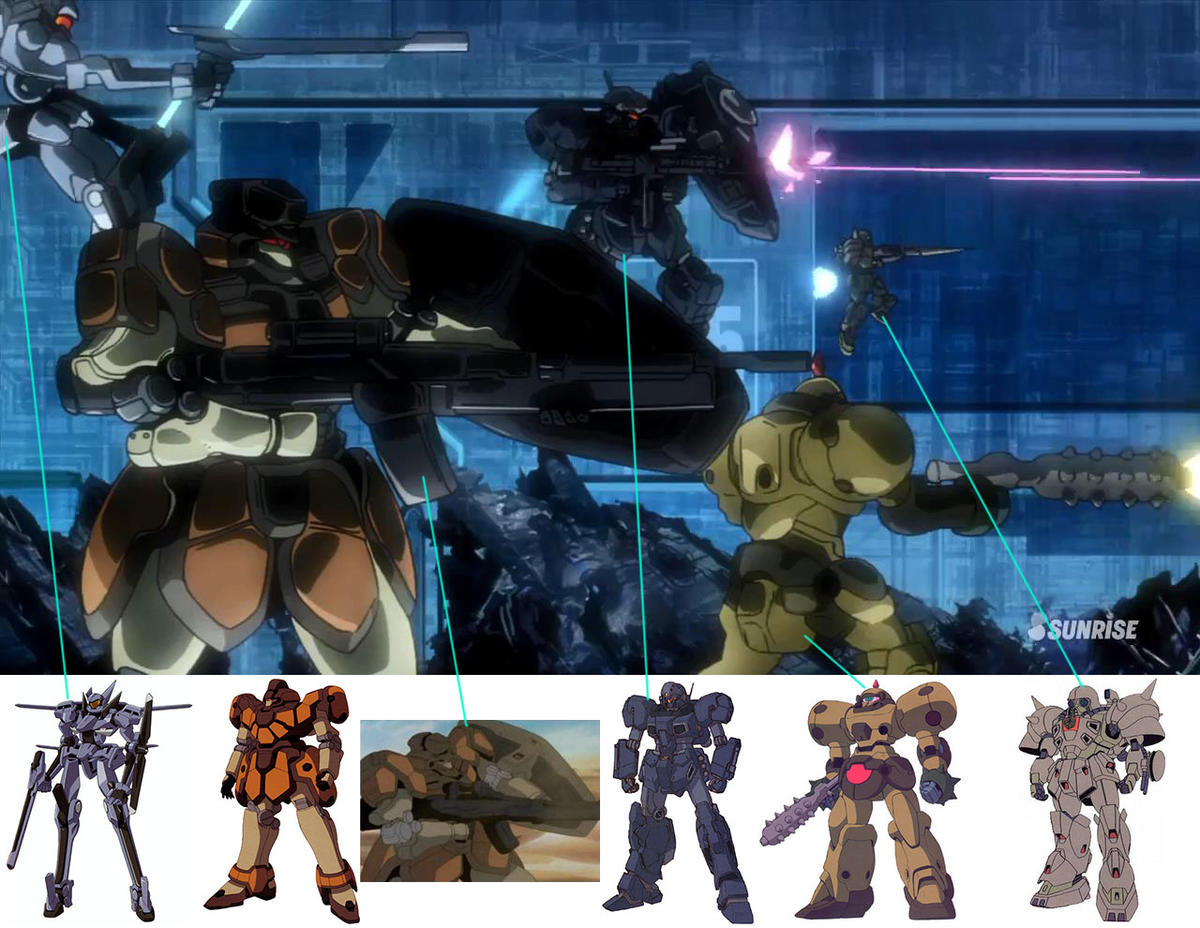 高达创战者try多蒙大弟子机体,高达创战者try合集解说