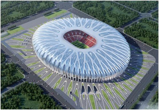 恒大新足球场荷花,广州恒大荷花球场