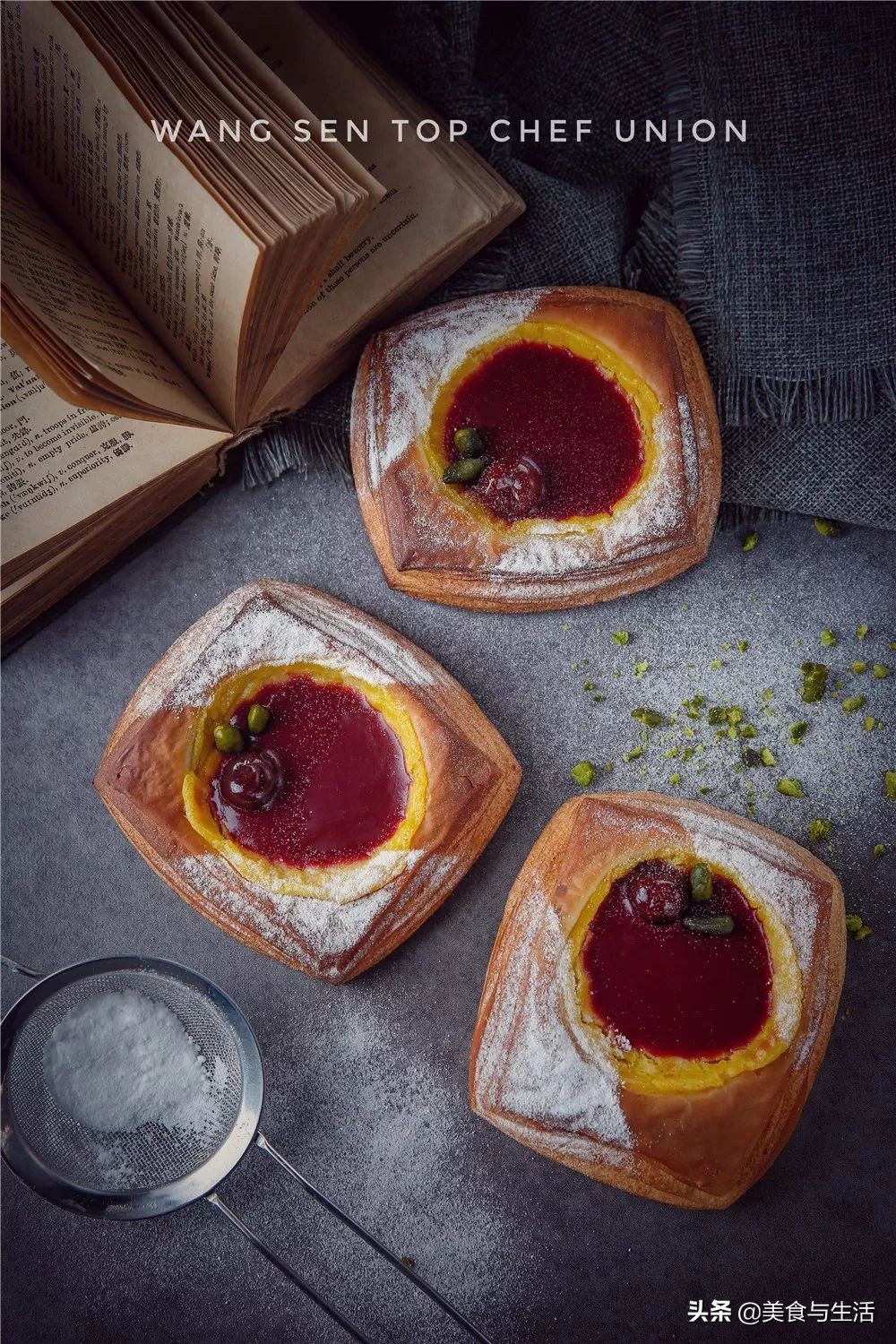 丹麦面包50种造型配方,丹麦面包步骤详细讲解