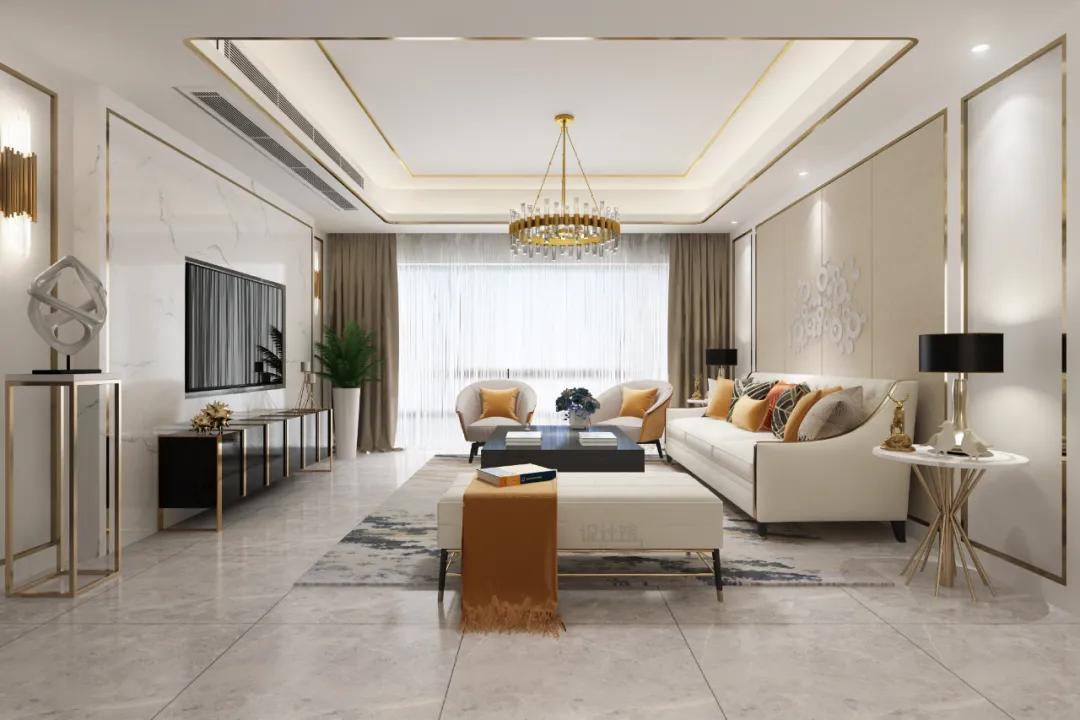 极简风格中央空调吊顶设计方案,全屋中央空调吊顶做法